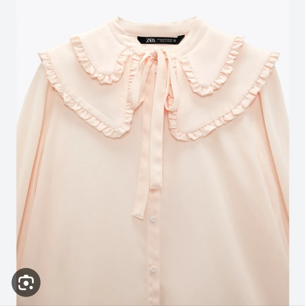 ZARA - Ruffled Shirt - Picture 4 of 9